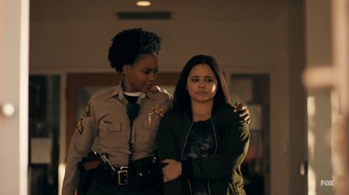 Marisela Zumbado with Danielle Moné Truitt on Deputy on FOX