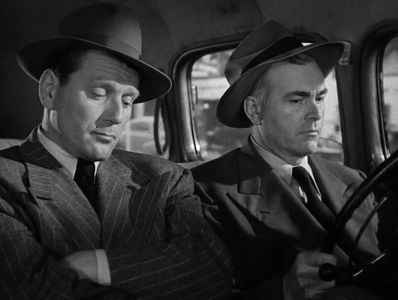 James Flavin and Charles McGraw in Armored Car Robbery (1950)