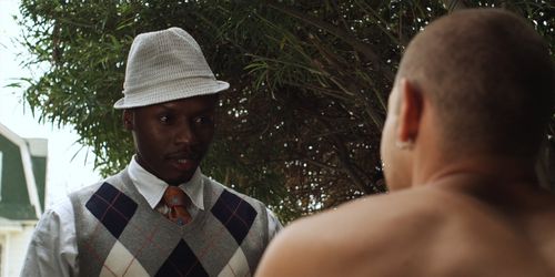 Malcolm Goodwin and Tyler McGee in A True Story (2013)