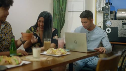 Jane Oineza, Jerome Ponce, and Tony Labrusca in The Generation That Gave Up on Love (2019)