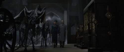 Carmen Ejogo and Wolf Roth in Fantastic Beasts: The Crimes of Grindelwald (2018)