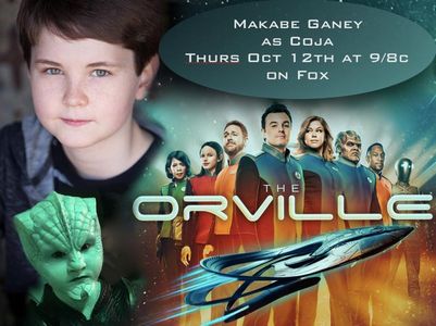 Makabe as Coja on The Orville