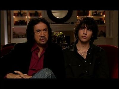 Gene Simmons and Nick Simmons in Gene Simmons: Family Jewels (2006)
