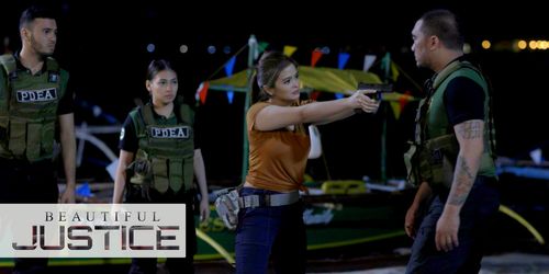 Victor Neri, Bea Binene, Erin Ocampo, and Brent Valdez in Beautiful Justice (2019)