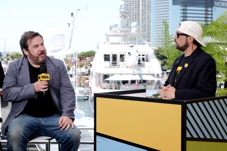 Kevin Smith and Travis Beacham at an event for IMDb at San Diego Comic-Con (2016)