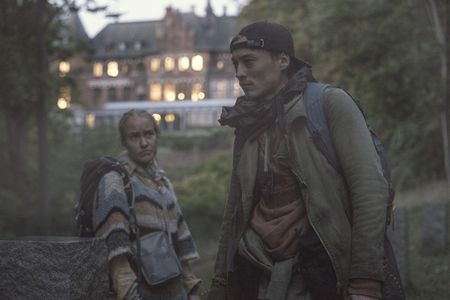 Jessica Dinnage and Lukas Løkken in The Rain (2018)