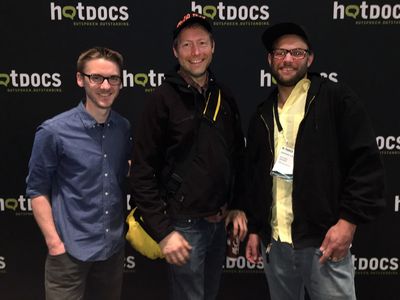 Quinn Hester, Andrew Swant, Chris James Thompson at the Hot Docs 2017 International Premiere of SILENTLY STEAL AWAY.
