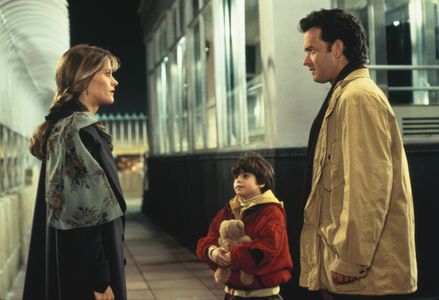 Tom Hanks, Meg Ryan, and Ross Malinger in Sleepless in Seattle (1993)