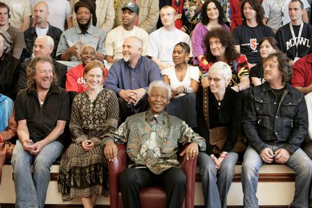 Annie Lennox, Brian May, Sharon Corr, Anneli Drecker, Peter Gabriel, Jivan Gasparyan, Angélique Kidjo, Nelson Mandela, R