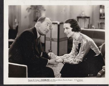 Dorothy Burgess and George M. Cohan in Gambling (1934)