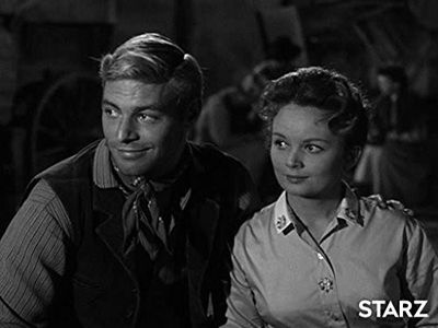 James Franciscus and Olive Sturgess in Wagon Train (1957)