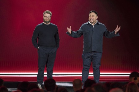 Seth Rogen and David Chang in Seth Rogen's Hilarity for Charity (2018)