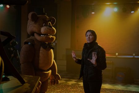 Emma Tammi and Kevin Foster in Five Nights at Freddy's (2023)