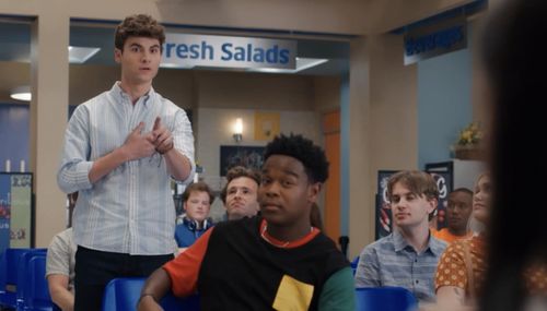 Still of Christian Weissmann and Dexter Darden in The Mac Tapes and Saved By The Bell
