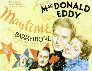 John Barrymore, Herman Bing, Nelson Eddy, and Jeanette MacDonald in Maytime (1937)