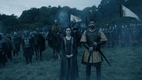 Russell Balogh and Roisin Murphy in Vikings (2013)
