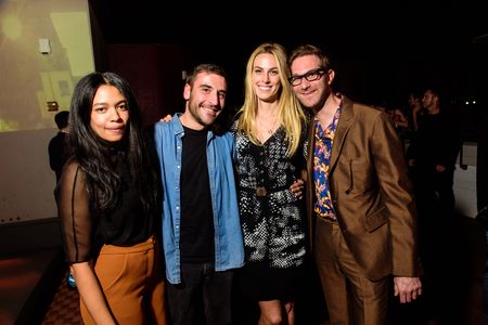 Selby Drummond, Aurora James, Chris Gelinas, and David Hart in The Fashion Fund (2014)