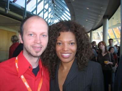 with director Veit Helmer at Hof Film Festival 2005