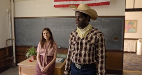 Jessica Hecht and Conphidance in Little America: The Cowboy (2020)