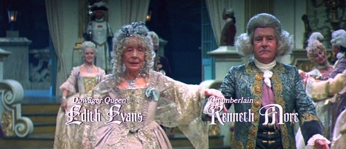 Edith Evans and Kenneth More in The Slipper and the Rose: The Story of Cinderella (1976)