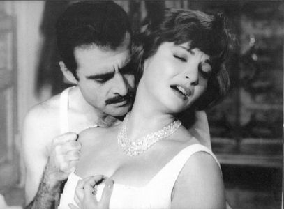 Ahmad Mazhar and Shadia in Agony of Love (1960)