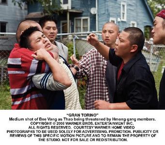 Doua Moua, Bee Vang, Lee Mong Vang, Sonny Vue, Jerry Lee, and Elvis Thao in Gran Torino (2008)