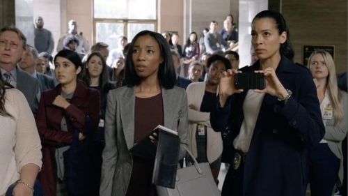 Stephanie Sigman and Enisha Brewster in S.W.A.T.: Kangaroo (2019)