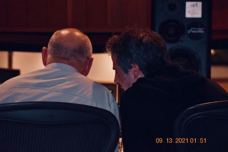 Jon Gold and Paul Sinacore, BTS on the set of Bet You Want Another Love Song: The East of Gideon Story