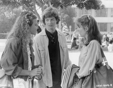 Eric Stoltz, Lea Thompson, and Molly Hagan in Some Kind of Wonderful (1987)