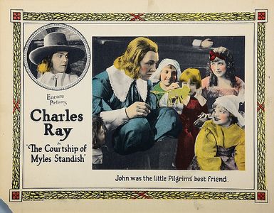 Enid Bennett and Charles Ray in The Courtship of Myles Standish (1923)