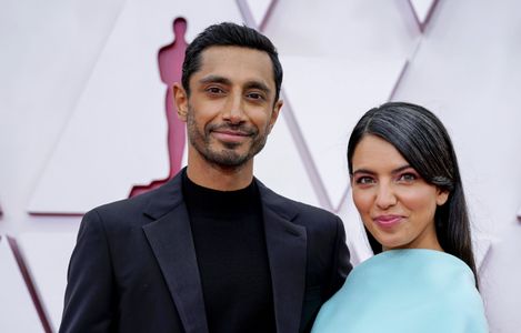 Fatima Farheen Mirza and Riz Ahmed at an event for The Oscars (2021)