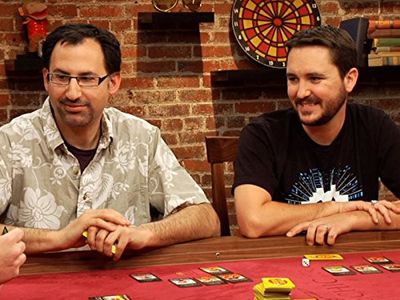 Wil Wheaton and Storm DiCostanzo in TableTop (2012)