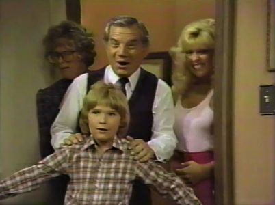Corey Feldman, Johnny Haymer, Judy Landers, and Susan Tolsky in Madame's Place (1982)