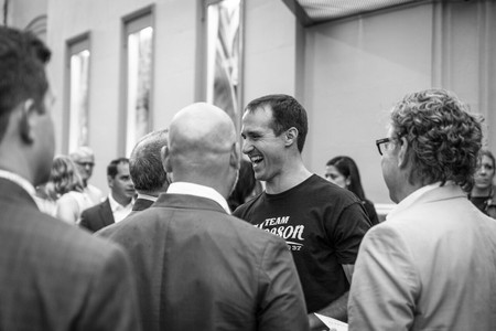Drew Brees at an event for Gleason (2016)