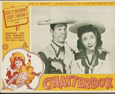 Joe E. Brown and Judy Canova in Chatterbox (1943)