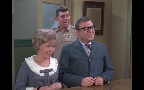 Jim Begg, Andy Griffith, and Colleen O'Sullivan in The Andy Griffith Show (1960)