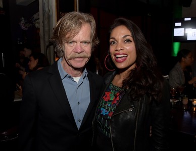 William H. Macy and Rosario Dawson at an event for Krystal (2017)