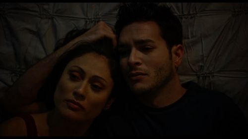 Pilar Holland and Jeremy A. Lopez in Like Nothing Happened