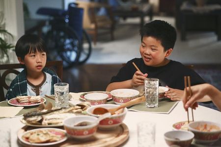 Ian Chen and Hudson Yang in Fresh Off the Boat (2015)