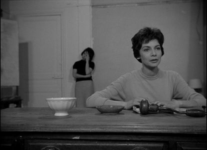 Malka Ribowska and Betty Schneider in Paris Belongs to Us (1961)