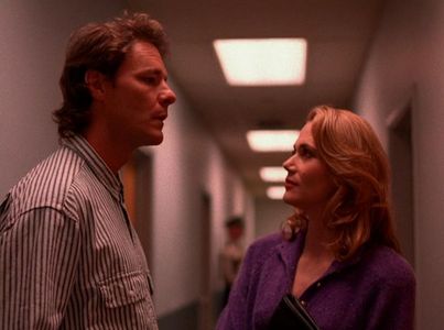 Peggy Lipton and Chris Mulkey in Twin Peaks (1990)