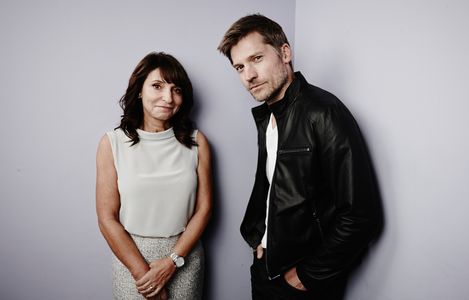 Susanne Bier and Nikolaj Coster-Waldau at an event for A Second Chance (2014)