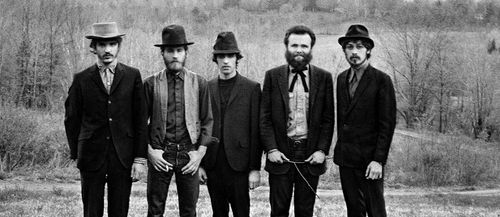 Robbie Robertson, Rick Danko, Levon Helm, Garth Hudson, Richard Manuel, and The Band in Once Were Brothers (2019)