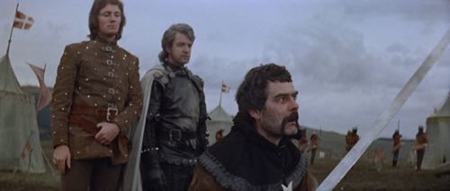 Terence Bayler, Stephan Chase, and John Stride in Macbeth (1971)