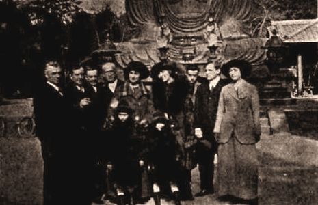 Maurice Costello, William V. Ranous, and Clara Kimball Young in The Wrath of Osaka (1913)
