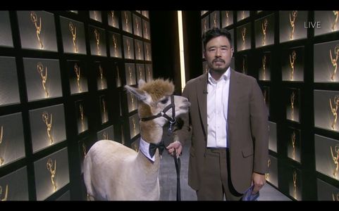 Randall Park at an event for The 72nd Primetime Emmy Awards (2020)