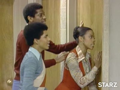 Ralph Carter, BernNadette Stanis, and Jimmie 'JJ' Walker in Good Times (1974)