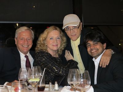 At the Special Dinner on the 36th Montreal World Film Festival with Donald Saunders, Liv Ullmann and the Festival Direct