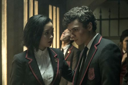 Benjamin Wadsworth and Lana Condor in Deadly Class (2018)