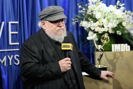 George R.R. Martin at an event for IMDb at the Emmys (2016)